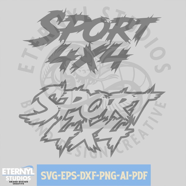 Sport 4x4 Off Road svg, F150 Style, F-150 Sport svg, Sport 4x4, Vector, Digital Download, Ford Decal, Cut Files, Rage Sport 4x4, F150 svg