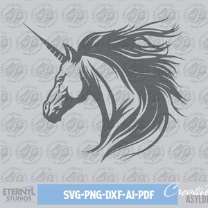 Pegasus SVG PNG, Unicorn SVG, magisch, fantasie, Unicorn, Alicorn, fantastisch, mythisch, Cricut, silhouet, laser, SVG Instant Download