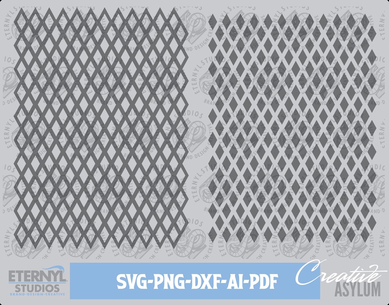 Diamond Argyle Pattern SVG: Checkered Print Cut File (digital Download ...