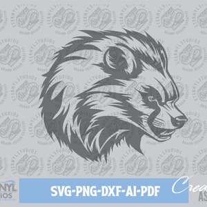 Wolverine Mascot SVG PNG: Sports Cut File (Digital Download)