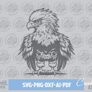 Eagle SVG PNG, American Clipart, USA Eagle, Eagle Mascot, Eagle, Bald Eagle, Patriotic, Digital Download, Cut File, Laser File, cnc File