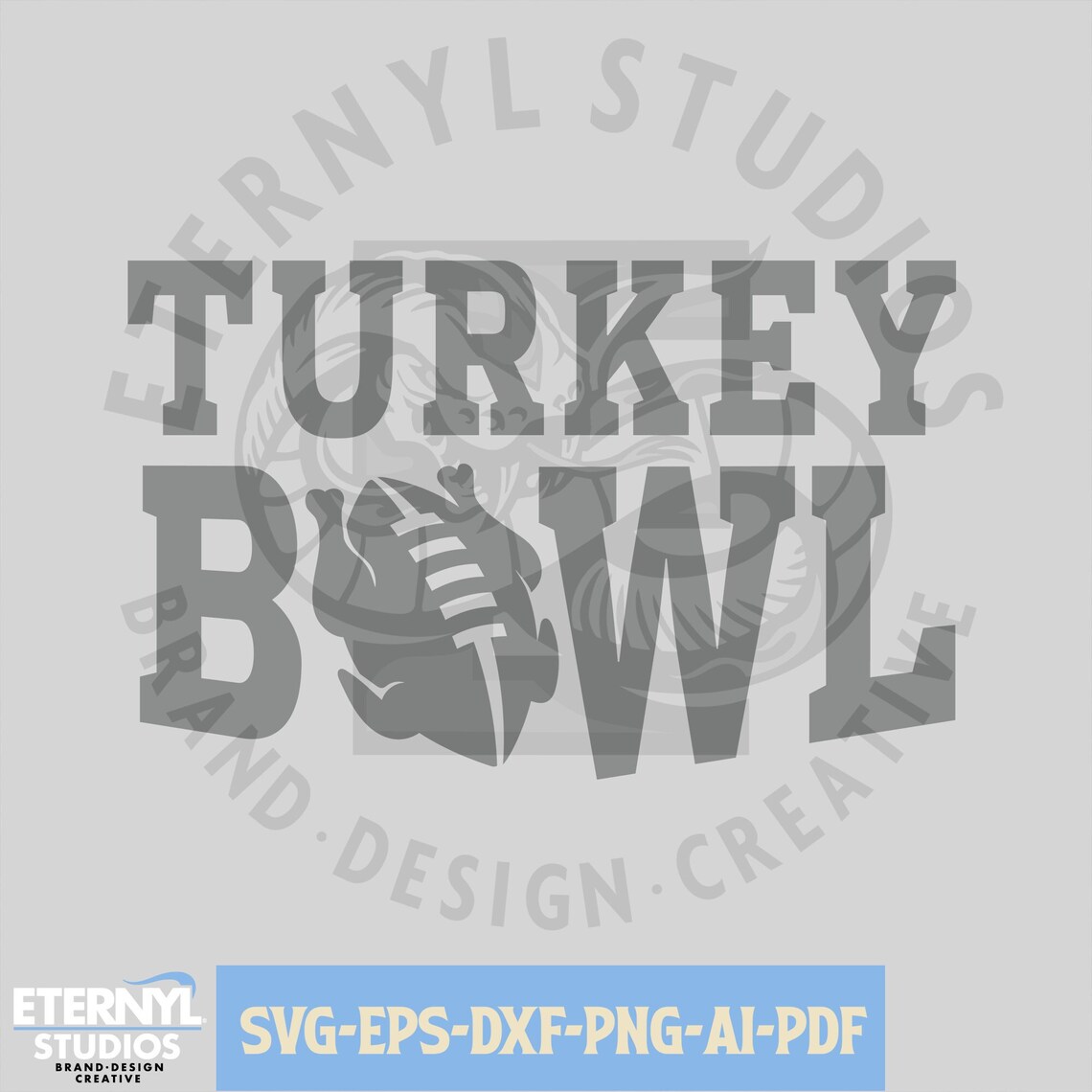 Thanksgiving Football Svg Turkey Bowl Svg Thanksgiving SVG Etsy