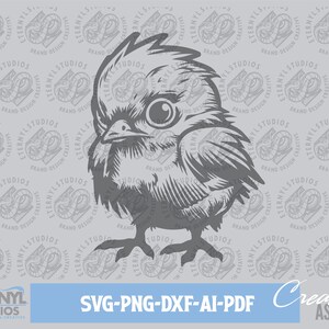Chick SVG PNG, Baby Chick, Chicken, Digital Download, Tough Chick, Mean Chick Angry Chick, Farm art, Cut File, Silhouette, Cameo, Cricut