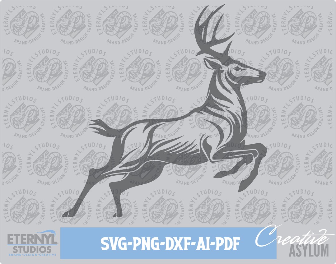 Buck SVG PNG, Minimal Buck, Whitetail, Deer, Big Buck, Big Rack ...