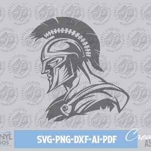 Spartan SVG PNG, Digital Download, Trojan, Spartan Logo, Spartan Clipart, School Mascot, Sports Mascot, Vector, Cricut, Vinyl, Laser