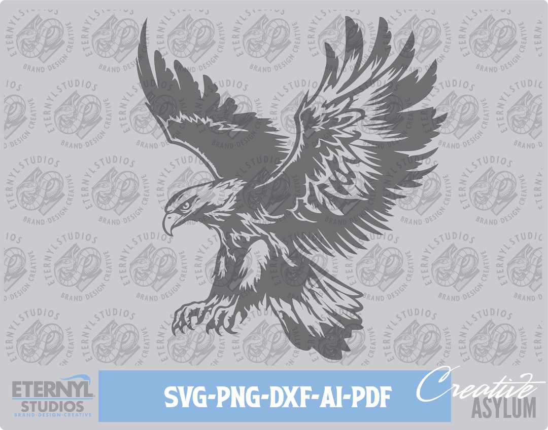 Eagle SVG PNG, Flying Eagle, Soaring Eagle, Eagle Wings, Eagle, Bald ...
