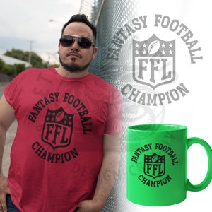 Fantasy Football Champion SVG: FFL Vector Cut File (digital Download ...
