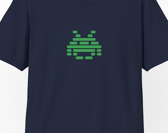 Retro Space Invaders "Crab" 80s Vintage Arcade Game T-Shirt