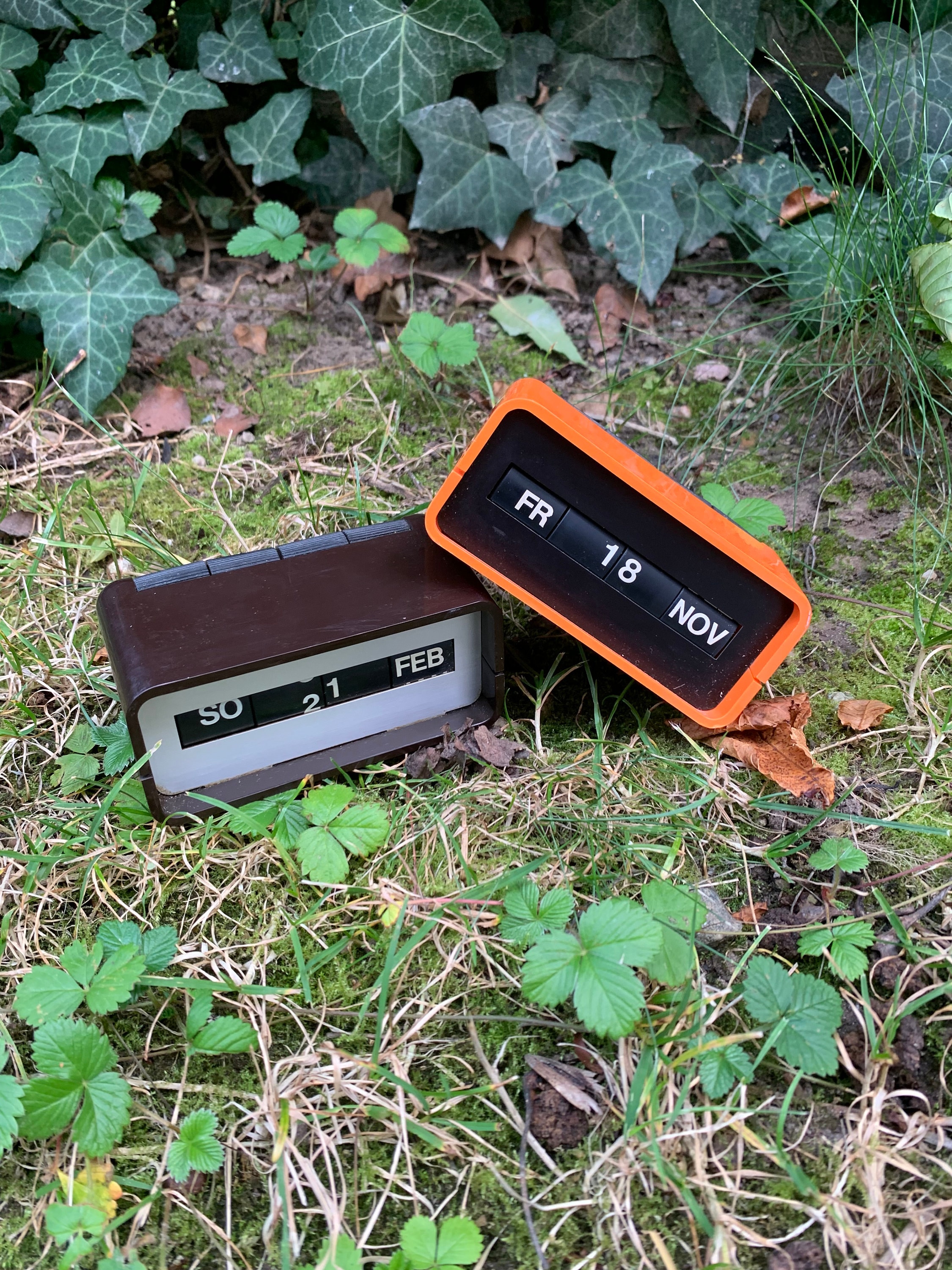 arlac dati 手動 万年カレンダー 西ドイツ レトロ レア 雑貨 VINTAGE RETRO 70s GERMANY ARLAC DATI DESK PERPETUAL CALENDAR
