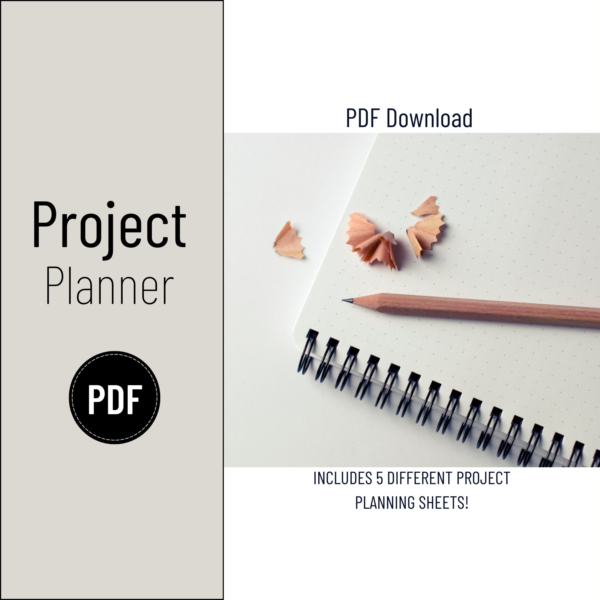 BUNDLE PDF Printable - Project Planner - Fabric Swatch Organizer ...