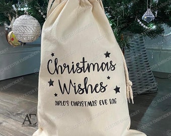 Personalised Christmas Eve Bag | Christmas Eve Gift Bag