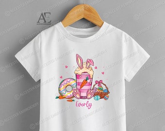 Kids Easter T-shirt | Easter Bunny | Easter | Printed | Personalised | T-shirt | Kids Wear