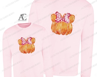 Autumn/Halloween Mouse Pumpkin Sweatshirt