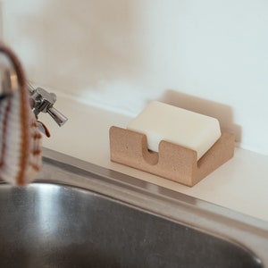 Luxury Handcrafted Soap Dish | Artisan Quality | Minimalist | With Drainage | For Bathroom | For Kitchen