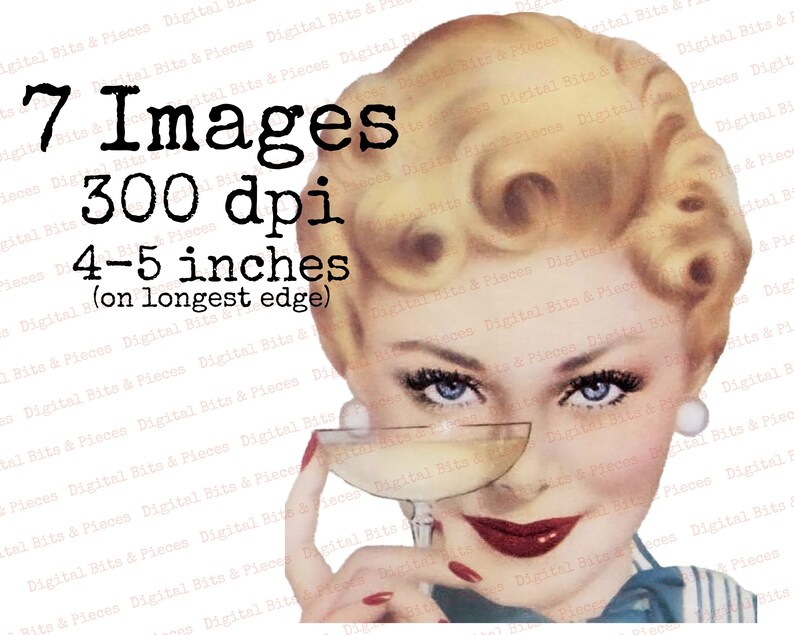 May include: A digital download of 7 images featuring a woman with blonde hair and blue eyes, wearing a blue and white striped shirt, holding a glass of champagne. The images are 300 dpi and 4-5 inches on the longest edge.