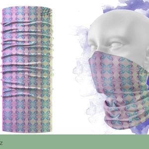 Face Snood, Neckwarmer, Bandana, Scarf, Snood, Tube, Balaclava, Gaiter, Foulard, Neckerchief, Sahariane, Head Wrap, Wristband