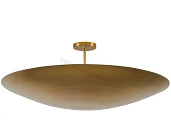 6 Light Modern Century Elegant Handmade Ceiling Flush Mount Pendant Light Fixture Pendant, Chandelier Light
