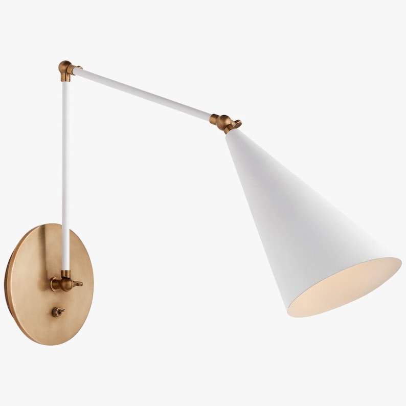 LightPatternShop Clemente Double Arm Library Sconce