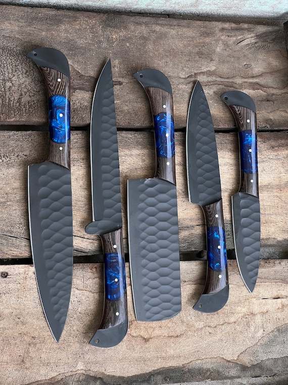 Damascus Steel Knives & D2 Knives On Sale