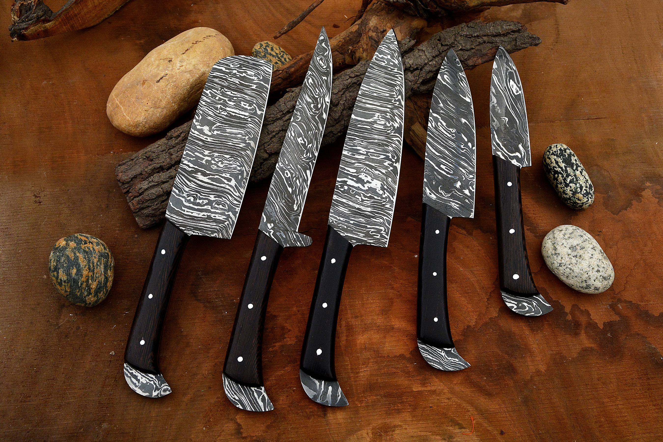 Chicago Cutlery Burling 14-piece Knife Set W/block Integrated Forged Steel  Handles 6D15R 