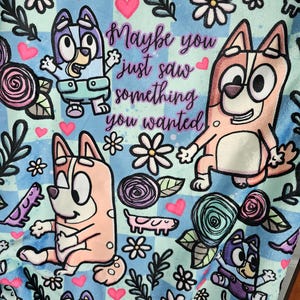 preorder: baby race blue heeler 50x60 minky blanket, blanket for adults, blanket for toddlers, blanket for girls, blanket for boys