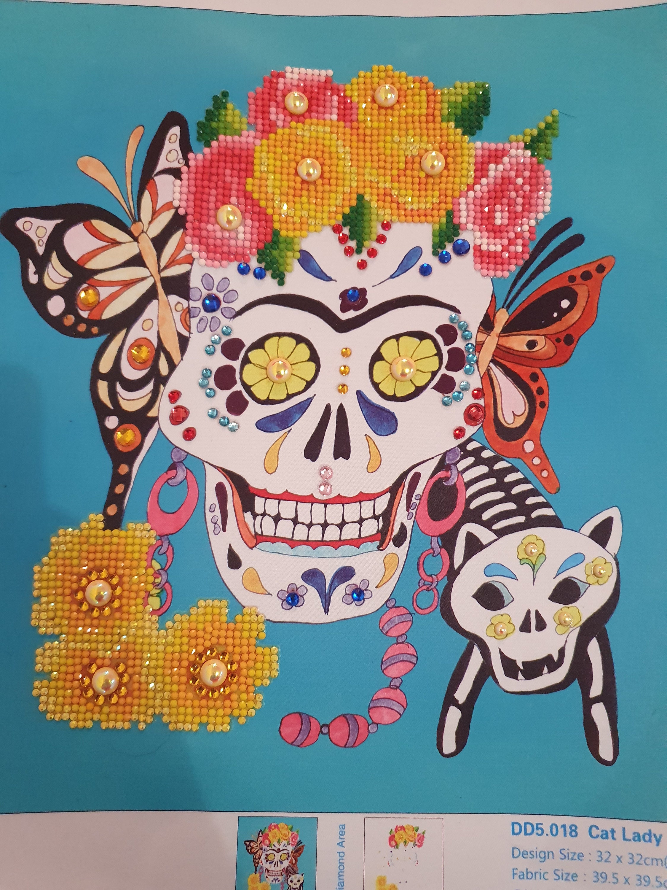 Tête de Mort Perlée