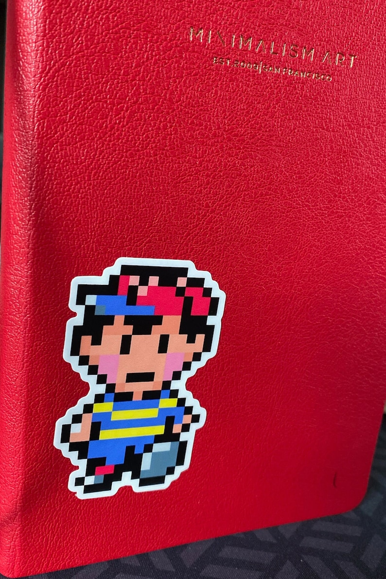 Pixel Ness Earthbound Sticker, SNES Sticker, Earthbound Vinyl Sticker ...