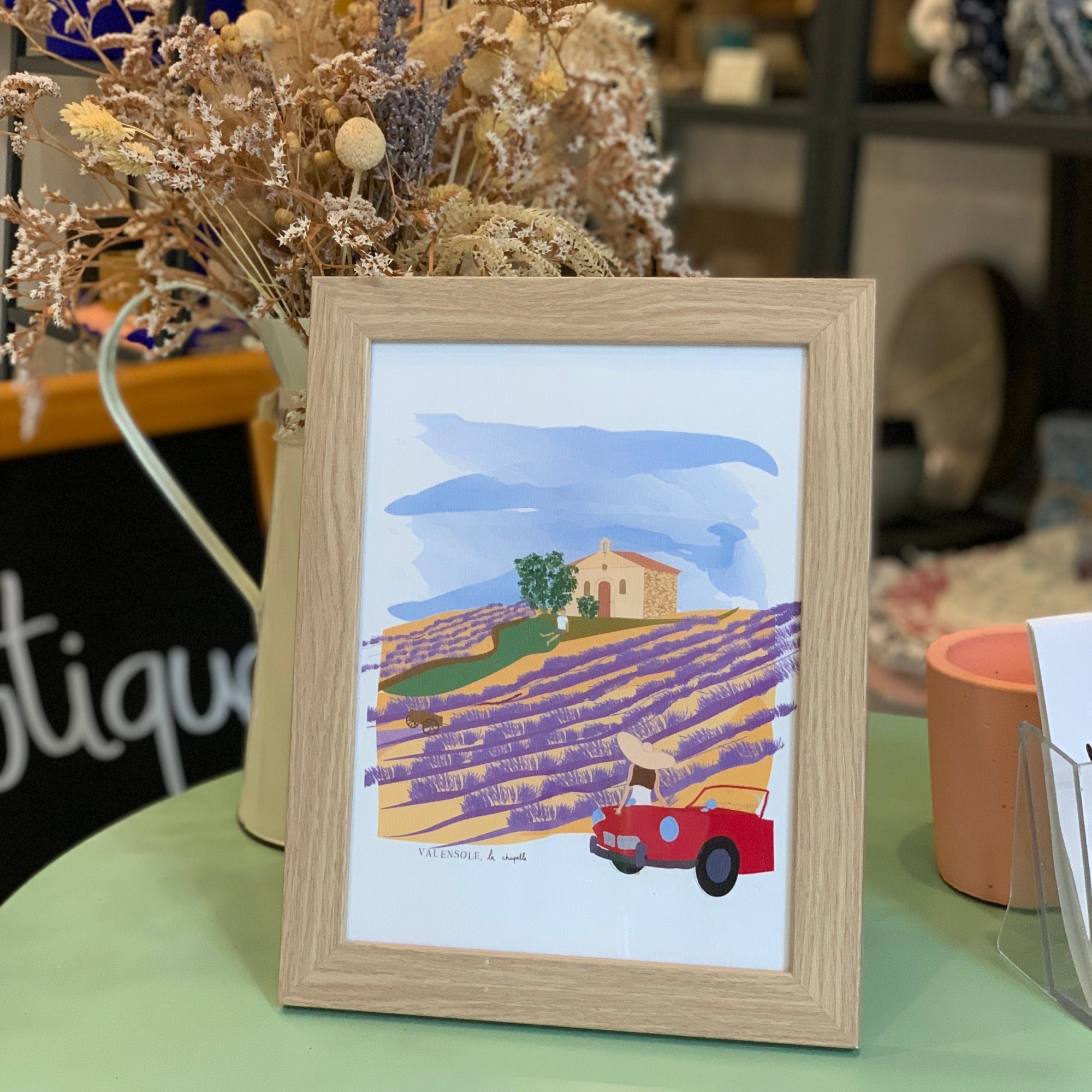 Tableau - Valensole, La Chapelle