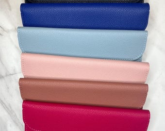 Cash Envelope Wallet Money Holder Credit Card Slot Pouch Snap Closure Clutch Purse Budget Organizer Faith Finances Stuffing System