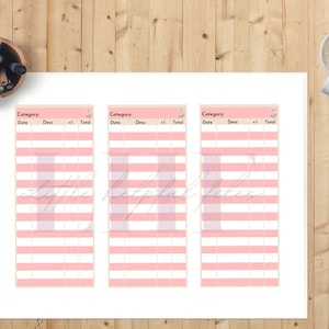Bargeld Umschlag Budget Tracker Printable - Blume | Plan zur Kostenverfolgung A6 | Cash Umschlag Tracker Einsätze