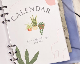 Abide Christian Finance Budget Planner A5: Undated Biblical Budgeting (Digital Download)
