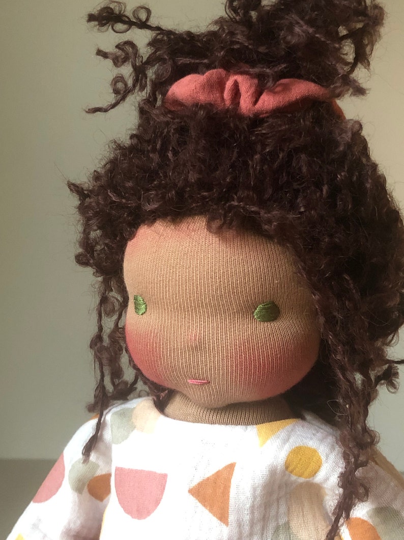 Maliya, Waldorf doll, doll, rag doll, doll, Waldorfinspired, Waldorf style doll, Maikind, May doll image 3