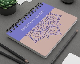 Gratitude Journal: Mandala Cover, Spiral Bound, 150 Pages