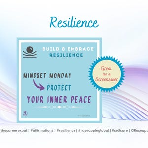 Tarjetas de resiliencia para imprimir / Afirmaciones de resiliencia / Tarjetas de perseverancia / Tarjetas de afirmación / Aumento de la confianza / Autocuidado / Descarga digital