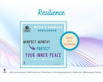 Resilience Affirmation Cards: 60 Daily Grit Messages (Digital Download)