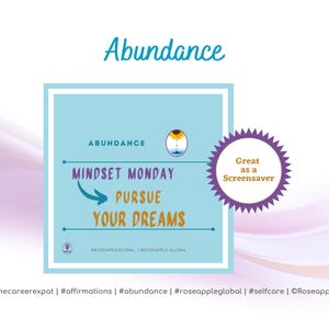 Afdrukbare overvloedbevestigingen | Mindsetkaarten van overvloed | Positieve mindset | Affirmatiekaarten | Aanmoedigingskaarten | Digitale download