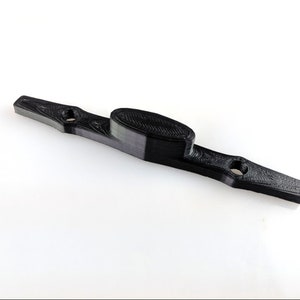 Replacement button for a SwissGear 20&quot; expandable spinner luggage Black 3d Print PLA (read description)