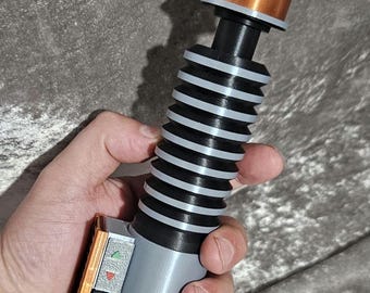 Replica lichtzwaard gevest - op Luke Skywalker geïnspireerd, 3D-geprint Star Wars-decor