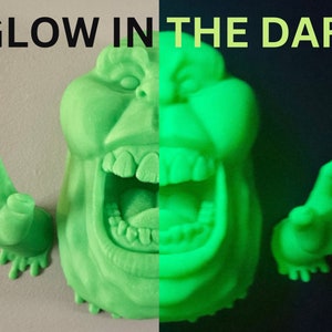 Ghostly Glow: 3D Printed Slimer Wall Mount - Bring the Ghostbusters Spirit to Your Home!