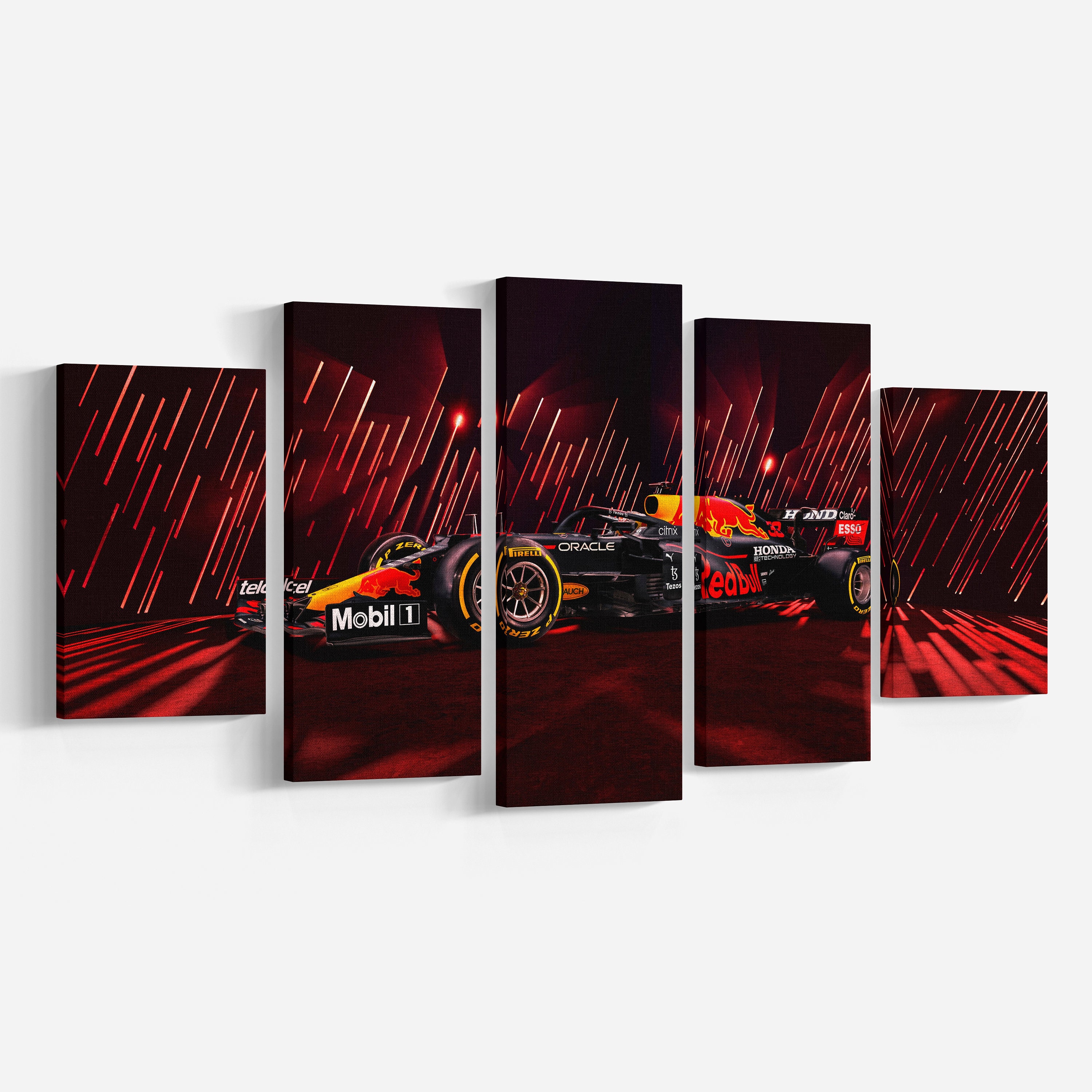 Redbull Racing, Redbull F1 Car Canvas Decor, Redbull Wall Art, RBR1