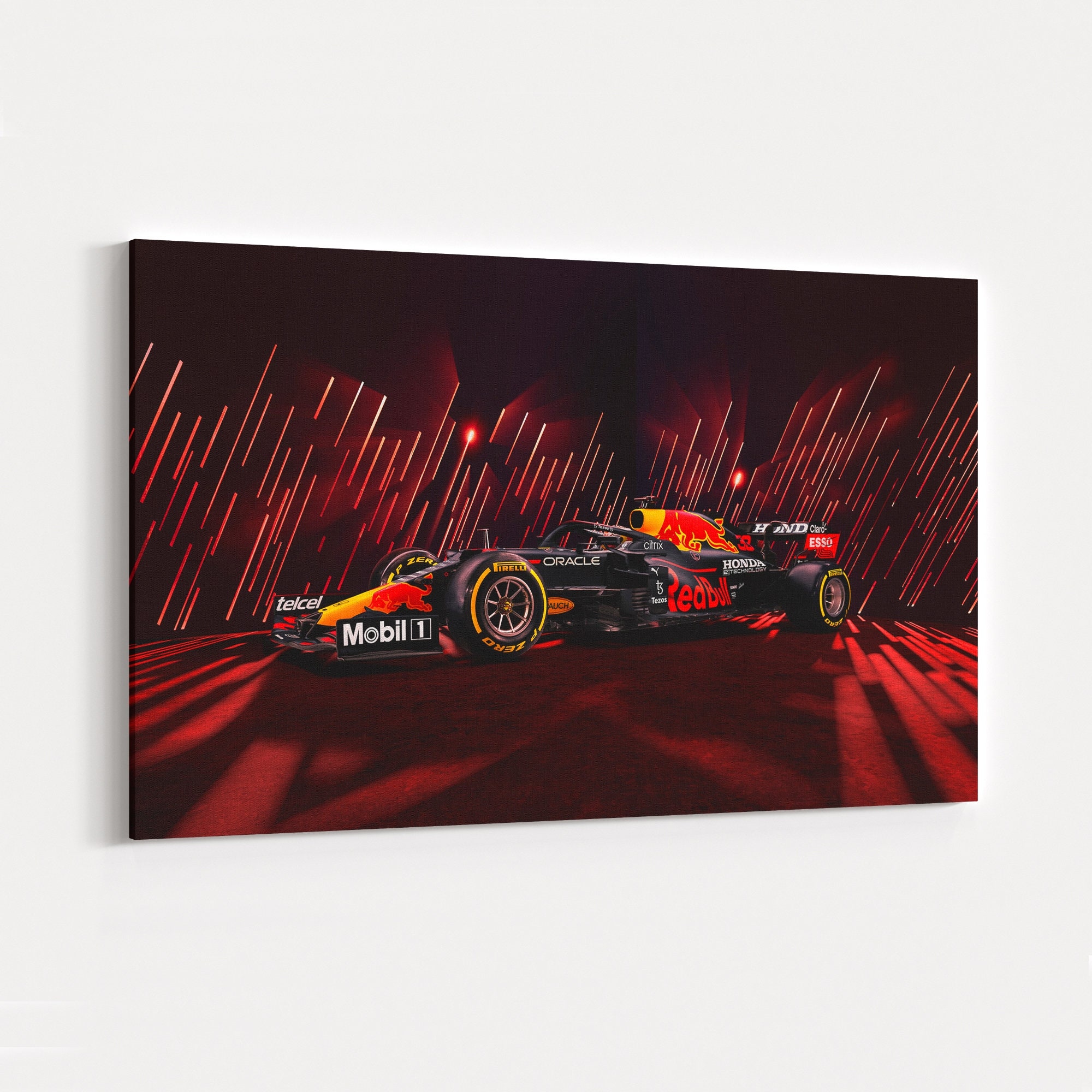 Redbull Racing, Redbull F1 Car Canvas Decor, Redbull Wall Art, RBR1