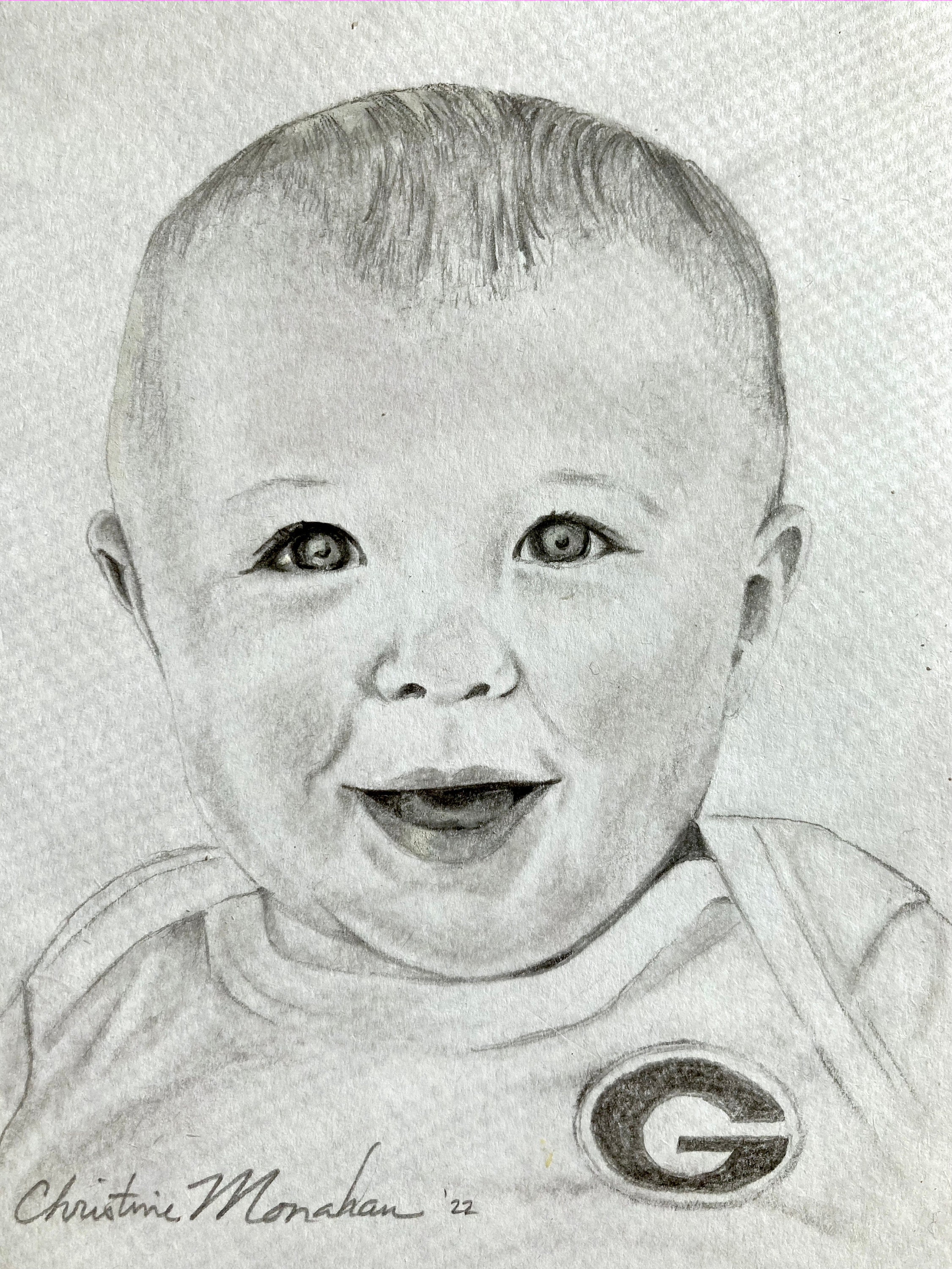 Custom Hand Drawn Portrait - Etsy