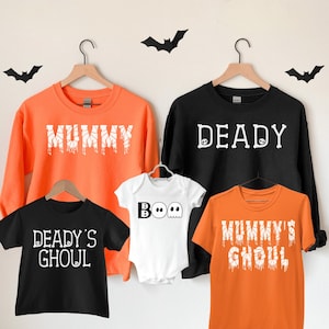 Halloween Couple Sweatshirts, Boo Infant Costume, Couples Costume, Family Shirts, Mom Dad Baby Toddler Shirt, Halloween Costume Boy Girl