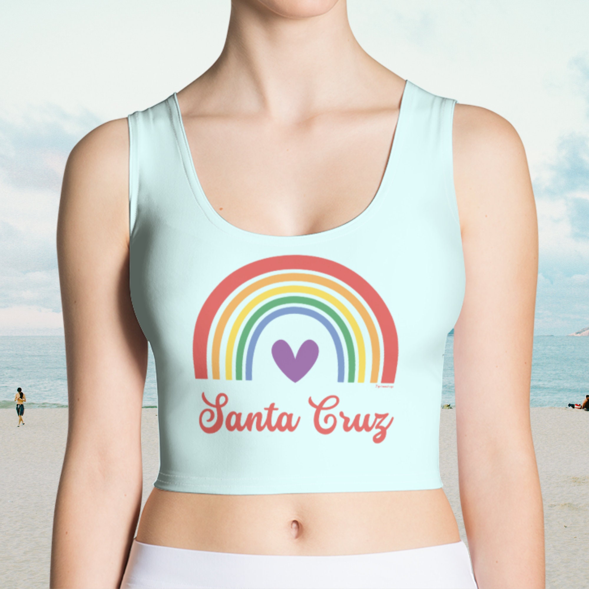 Santa Crop Top - Etsy Israel