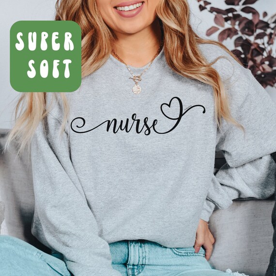 Nurse Sweatshirt Nurse Shirt Fall Sweatshirt Nurse Gift Etsy