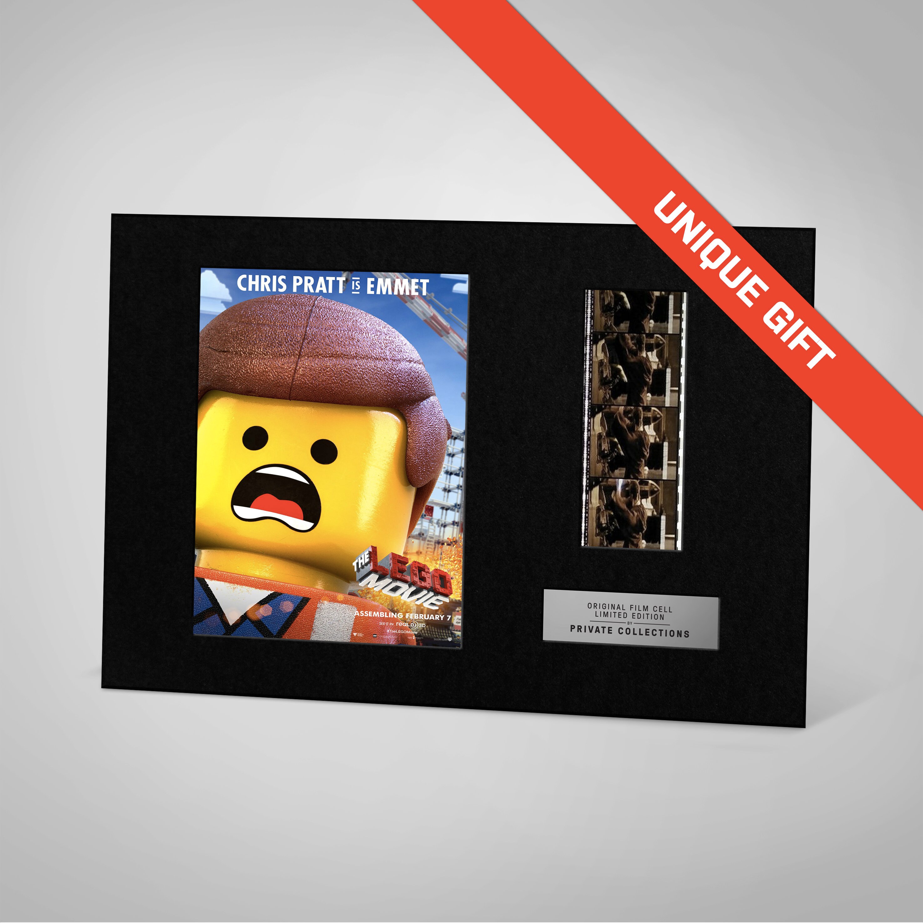 The Lego Movie (2014) mounted film cells
