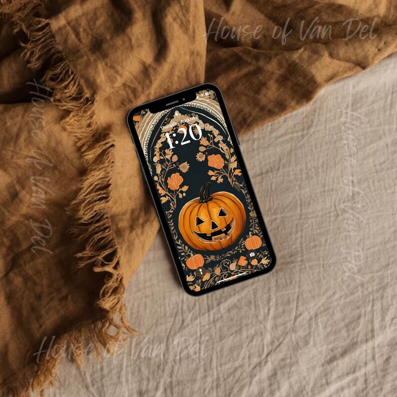 Jack O' Lantern Telefon Hintergrundbilder Aesthetic Home Lock Screen