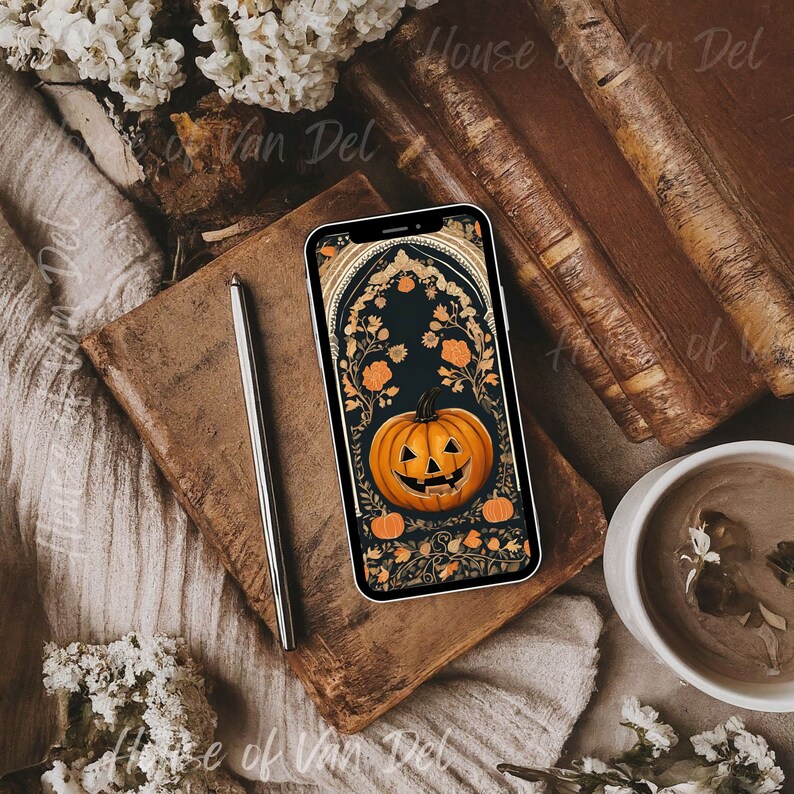 Jack O' Lantern Telefon Hintergrundbilder Aesthetic Home Lock Screen