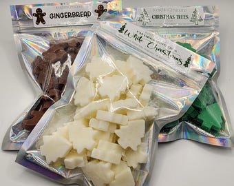 Pastilhas de cera natalinas