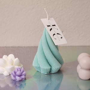 Spiral Taper Candle-Spiral Candle-Taper Candle-Cone Candle-Gifts for Her-Candle Gifts-Candle